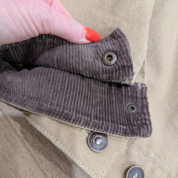GAP Men's Barn Chore utility jacket Tan Brown M - Picture 11 of 12
